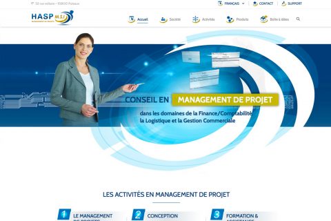 Refonte du site internet Hasp