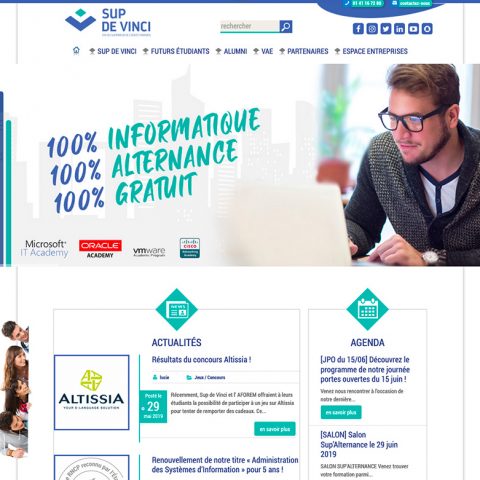 Ecole CFA – Sup de Vinci et AFOREM