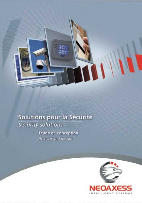 Création d&rsquo;une plaquette commerciale pour expert en solutions de sécurité