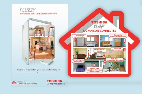 Création de fiches produits pour solution domotique et objets connectés – Toshiba