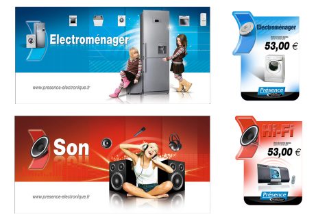 PLV – Balisage et signalétique en magasin