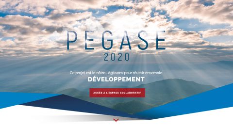 Pégase, outil de communication interne et intranet