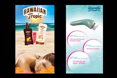Wilkinson et Hawaiian Tropic