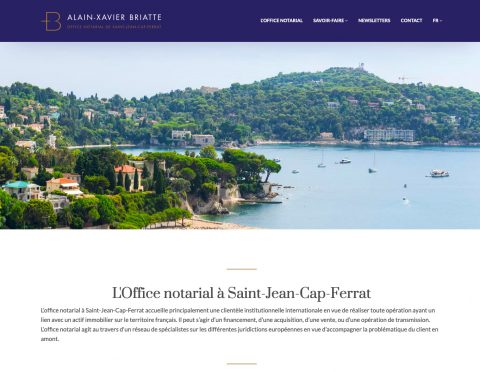 Office notariale à Saint-Jean-Cap-Ferrat