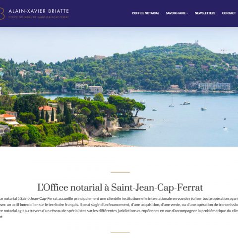 Office notariale à Saint-Jean-Cap-Ferrat