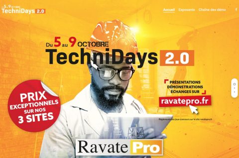 RAVATE PRO – Création du site internet événementiel pour l’opération commerciale Les Technidays