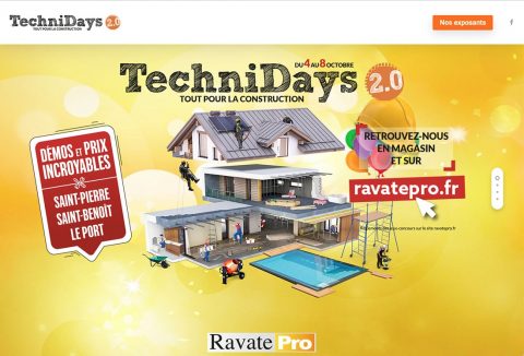 RAVATE PRO – Création du site internet commercial pour l’opération commerciale Les Technidays