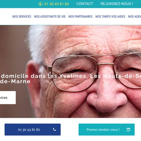 Création du site internet service à la personne – Altruis