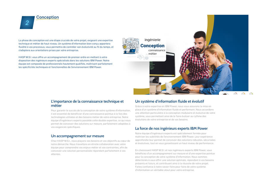 Architecture de services multilingue WordPress pour le secteur du conseil