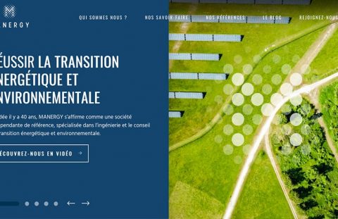 Refonte du site internet Manergy basé en île-de-France
