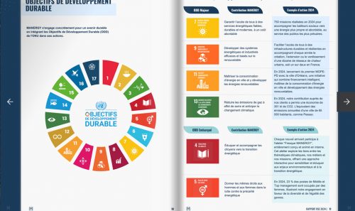 Réalisation de catalogues, rapports annuels, brochures commerciales ou magazines électroniques (en ligne)