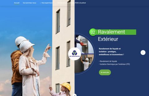 ARC Rénovation : un site web sur-mesure pour un expert de la rénovation extérieure dans les Yvelines 78