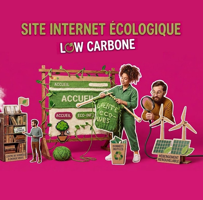 Création site internet écologique : comment le rendre low carbone ?