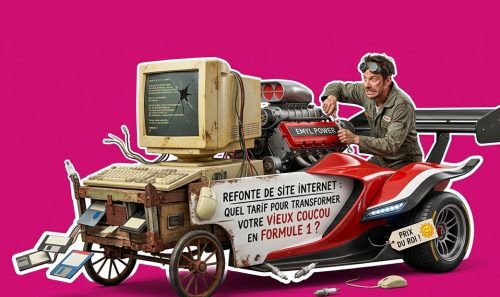 Refonte de site internet : Quel tarif pour transformer votre vieux coucou en Formule 1 ?