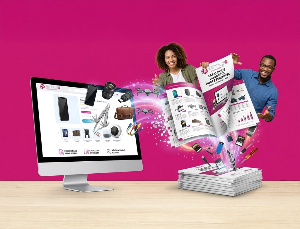 Création de catalogue produits professionnel pour les entreprises