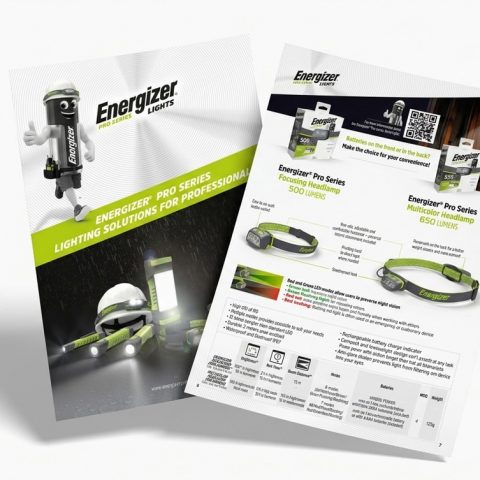 Création d’une plaquette commerciale Energizer : l&rsquo;outil d’aide à la vente ultime